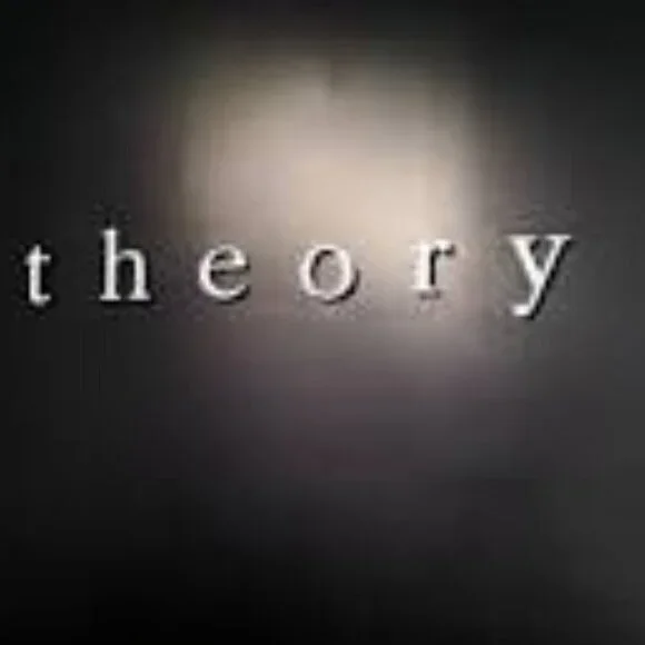 Theory Sedeia Black Open Front Blazer 100% Virgin Wool Size 6 - Picture 2 of 8